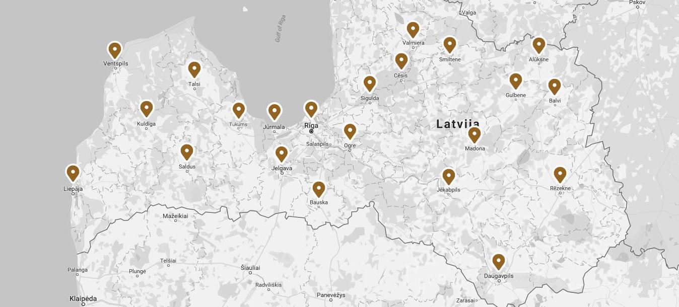 delivery map