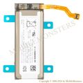 Battery Samsung SM-F711B Galaxy Z Flip 3 5G (Service pack) 930mAh Li-Ion EB-BF712ABY