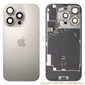 Cover iPhone 16 Pro Battery cover (Used condition A) Titanium