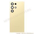 Cover Samsung SM-S928B Galaxy S24 Ultra Battery cover (Service pack) Yellow