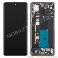 Lcd Motorola Edge 40 with Touchscreen, lens and front frame (Service pack) Black Lcd Motorola Edge 40 with Touchscreen, lens and front frame (Service pack) Black