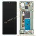 Lcd Motorola Edge 40 with Touchscreen, lens and front frame (Service pack) Green Lcd Motorola Edge 40 with Touchscreen, lens and front frame (Service pack) Green