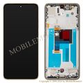 Lcd Motorola Edge 50 Neo with Touchscreen, lens and front frame (Service pack) Gold