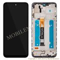 Displejs Motorola Moto G31 (XT2173-3) ar Skārienjūtīgo stiklu un apkart ramiti (Service pack) Melns