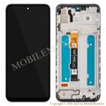 Lcd Motorola Moto G41 with Touchscreen, lens and front frame (Service pack) Black