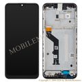 Lcd Motorola Moto G9 Play with Touchscreen, lens and front frame (Service pack) Black