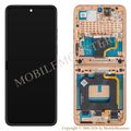 Lcd Motorola Razr 50 Ultra with Touchscreen, lens and front frame, (Service pack) Orange
