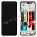 Lcd Oppo A3 Pro with Touchscreen, lens and front frame (Service pack) Black