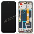 Displejs Oppo A6 ar Skārienjūtīgo stiklu un apkart ramiti (Service pack) Zils