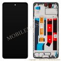 Displejs Oppo A60 ar Skārienjūtīgo stiklu un apkart ramiti (Service pack) Melns