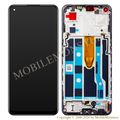 Displejs Oppo Find X5 Lite ar Skārienjūtīgo stiklu un apkart ramiti, (Service pack) Melns 