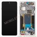 Displejs Oppo Find X8 Pro ar Skārienjūtīgo stiklu un apkart ramiti (Service pack) Balts