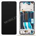 Displejs Realme 12+ ar Skārienjūtīgo stiklu un apkart ramiti (Service pack) Melns