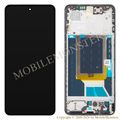 Displejs Realme 14 ar Skārienjūtīgo stiklu un apkart ramiti, (Service pack) Melns 