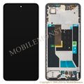 Displejs Realme 14T ar Skārienjūtīgo stiklu un apkart ramiti (Service pack) Melns