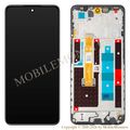 Displejs Realme 14x ar Skārienjūtīgo stiklu un apkart ramiti (Service pack) Melns