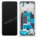 Дисплей Realme 9 с Тачскрином, стеклом и рамкой, (Service pack) Чёрный