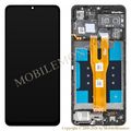 Lcd Samsung SM-A065F Galaxy A06 with Touchscreen, lens and front frame (Service pack) Black