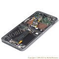 Lcd Samsung SM-F741 Galaxy Z Flip 6 5G with Touchscreen, lens and front frame Black