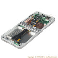 Displejs Samsung SM-F741 Galaxy Z Flip 6 5G ar Skārienjūtīgo stiklu un apkart ramiti, (Service pack) Balts Displejs Samsung SM-F741 Galaxy Z Flip 6 5G ar Skārienjūtīgo stiklu un apkart ramiti, (Service pack) Balts