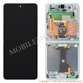 Дисплей Samsung SM-F766 Galaxy Z Flip 7 5G с Тачскрином, стеклом и рамкой (Service pack) Зеленый