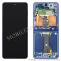 Дисплей Samsung SM-F766 Galaxy Z Flip 7 5G с Тачскрином, стеклом и рамкой (Service pack) Синий