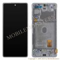 Displejs Samsung SM-G781F Galaxy S20 FE 5G ar Skārienjūtīgo stiklu un apkart ramiti (Service pack) Balts Displejs Samsung SM-G781F Galaxy S20 FE 5G ar Skārienjūtīgo stiklu un apkart ramiti (Service pack) Balts