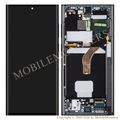 Displejs Samsung SM-S908B Galaxy S22 Ultra 5G ar Skārienjūtīgo stiklu un apkart ramiti (Service pack) Gaiši zils Displejs Samsung SM-S908B Galaxy S22 Ultra 5G ar Skārienjūtīgo stiklu un apkart ramiti (Service pack) Gaiši zils