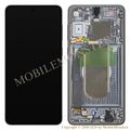 Lcd Samsung SM-S937 Galaxy S25 Edge with Touchscreen, lens and front frame (Service pack) Black