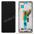 Displejs Xiaomi 13 Lite (2210129SG) ar Skārienjūtīgo stiklu un apkart ramiti (Service pack) Melns