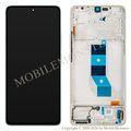 Displejs Xiaomi Redmi Note 14 5G (24094RAD4G) ar Skārienjūtīgo stiklu un apkart ramiti (Service pack) Zaļš