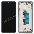 Дисплей Xiaomi Redmi Note 14S с Тачскрином, стеклом и рамкой (Service pack) Синий