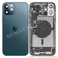 Cover iPhone 12 Pro Max (A2411) Battery cover (Used condition A) Blue
