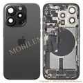 Cover iPhone 15 Pro Battery cover (Used condition A) Black Cover iPhone 15 Pro Battery cover (Used condition A) Black