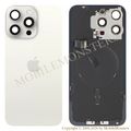 Korpuss iPhone 15 Pro Max Baterijas vāciņš (Lietots A stavoklis) Balts Korpuss iPhone 15 Pro Max Baterijas vāciņš (Lietots A stavoklis) Balts