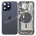 Cover iPhone 15 Pro Max Battery cover (Used condition A) Blue Cover iPhone 15 Pro Max Battery cover (Used condition A) Blue