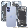 Cover iPhone 17 Battery cover Middle cover (Used condition A) Blue Cover iPhone 17 Battery cover Middle cover (Used condition A) Blue