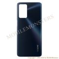 Korpuss Oppo A16s Baterijas vāciņš (Service pack) Melns