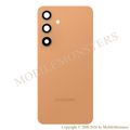 Korpuss Samsung SM-S926B Galaxy S24+ Baterijas vāciņš (Service pack) Oranžs