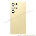Korpuss Samsung SM-S928B Galaxy S24 Ultra Baterijas vāciņš (Service pack) Dzeltens Korpuss Samsung SM-S928B Galaxy S24 Ultra Baterijas vāciņš (Service pack) Dzeltens