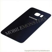 Korpuss Samsung SM-G928F Galaxy S6 edge+ Baterijas vāciņš Melns