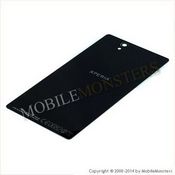 Корпус Sony C6603 (LT36i) Xperia Z Крышка батареи Чёрная