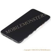 Displejs Samsung SM-A037F Galaxy A03s ar Skārienjūtīgo stiklu un apkart ramiti, (Service pack) Melns