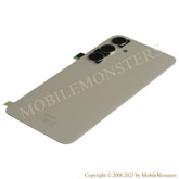 Korpuss Samsung SM-S926B Galaxy S24+ Baterijas vāciņš, (Service pack) Gaiši Pelēks 