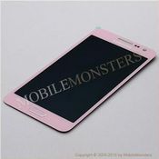 Дисплей Samsung SM-A300F Galaxy A3 с Тачскрином и Стеклом Розовый