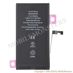 Battery iPhone 15 Plus +battery health 4383mAh Li-Ion A3039