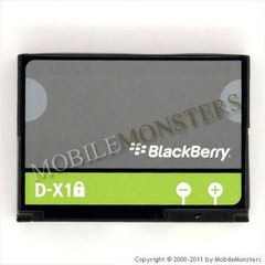 Аккумулятор BlackBerry 8900 1150mAh Li-Pol D-X1