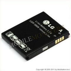 Battery LG GT400 Viewty Smile 1000mAh Li-Ion LGIP-580N