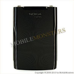 Корпус Nokia E71 Крышка батареи Чёрная