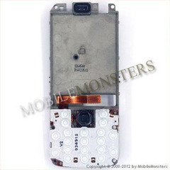 Tastatūras plate Nokia N77 ar korpusu